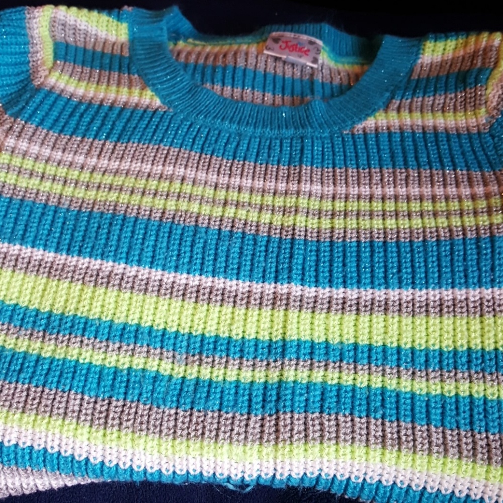 Justice Knitted short sleeved top